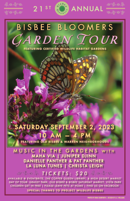 Bisee Bloomers Gardent tour Sept 2 10 am 4 pm